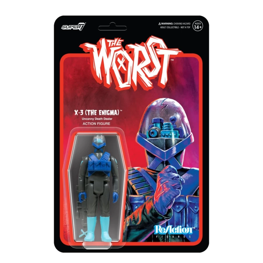 Super7 The Worst Reaction X-Series X-3 Infrared Action Figure – Limited Edition Collectible