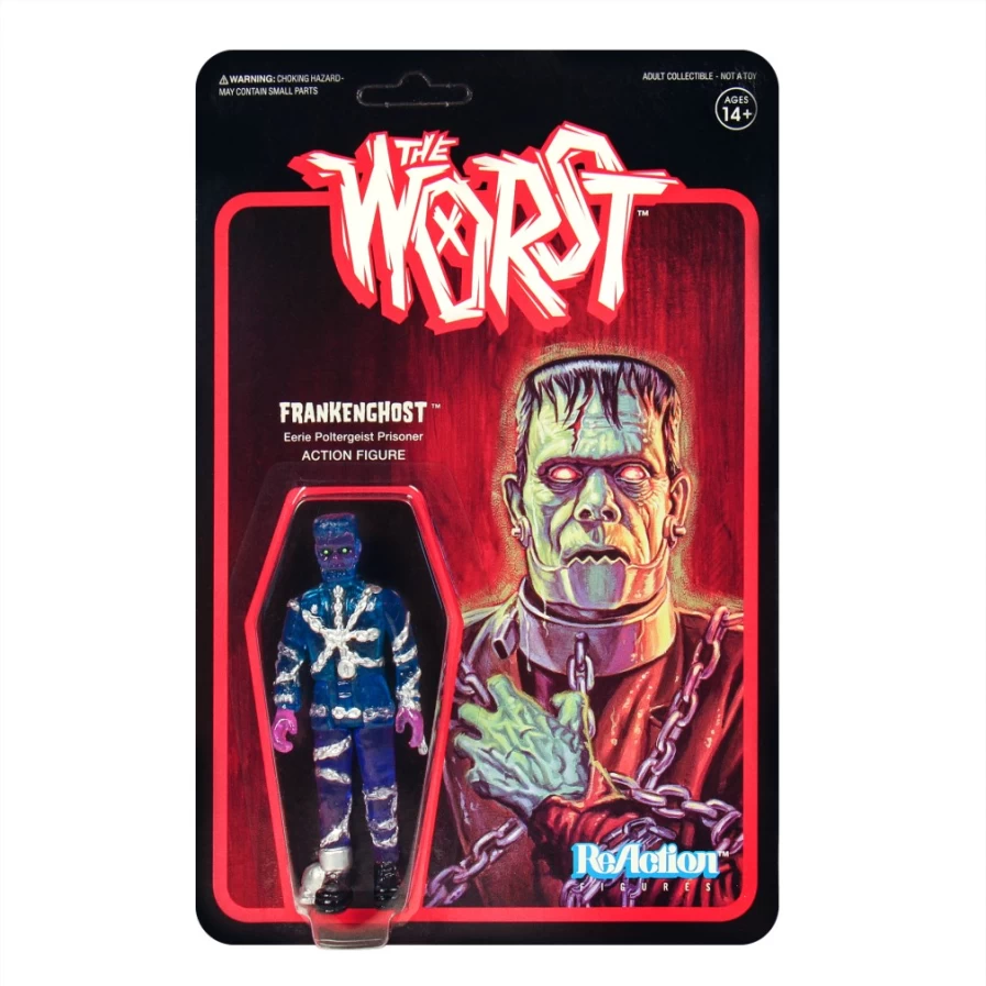 Super7 Frankenghost Reaction Figure - Color 2 Edition (Horror Collectible)