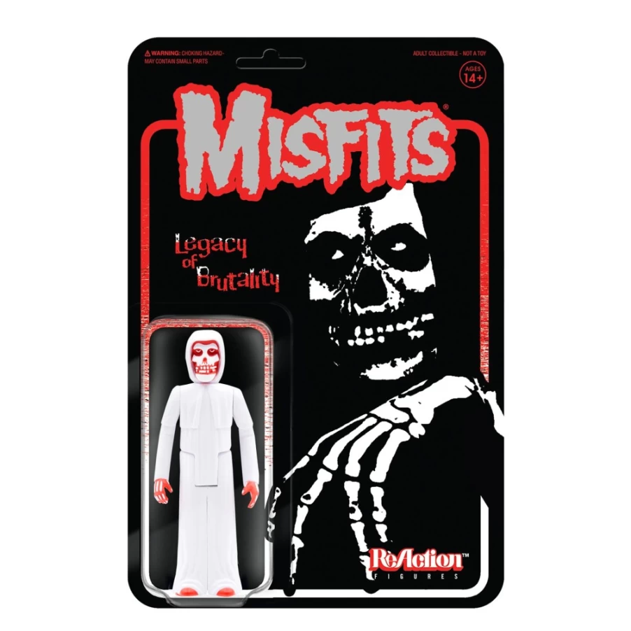 Super7 Misfits Reaction Fiend Legacy Of Brutality Action Figure (White)