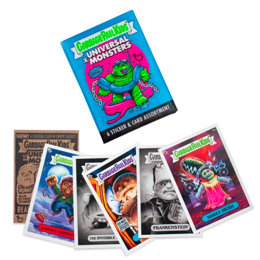 Super7 Universal Monsters X GPK Wax Pack - Blue Collectible Trading Cards