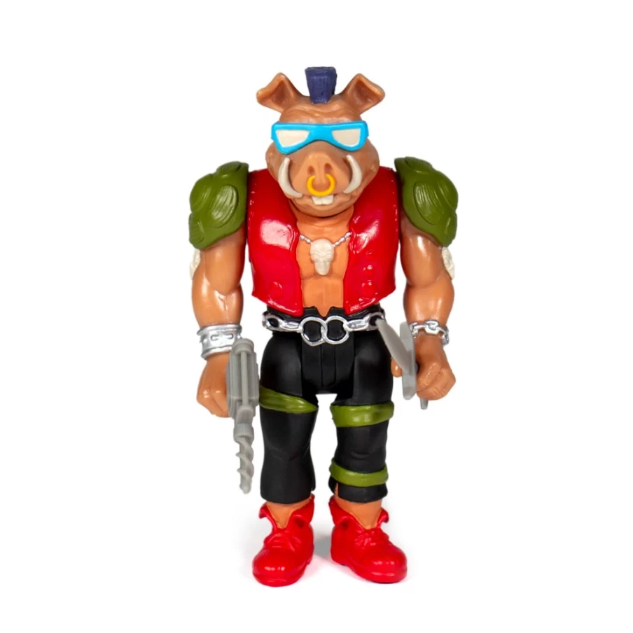 Super7 Teenage Mutant Ninja Turtles Bebop Reaction Action Figure Collectible