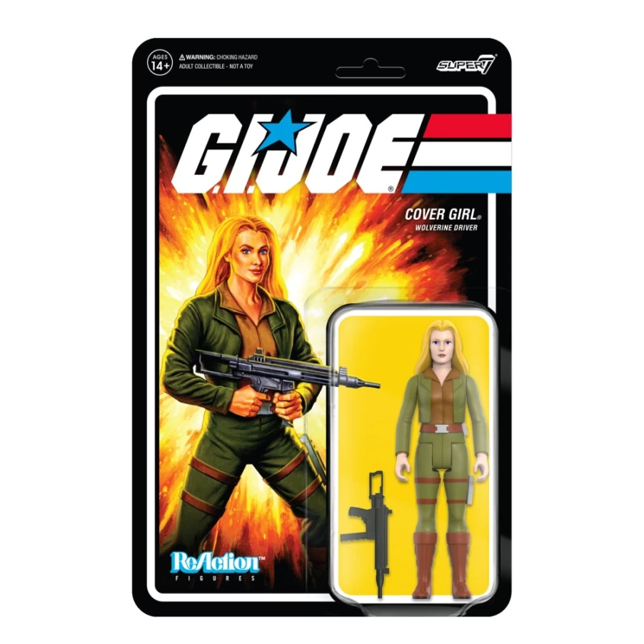 Super7 G.I. Joe Reaction Series Wave 4 Cover Girl Action Figure