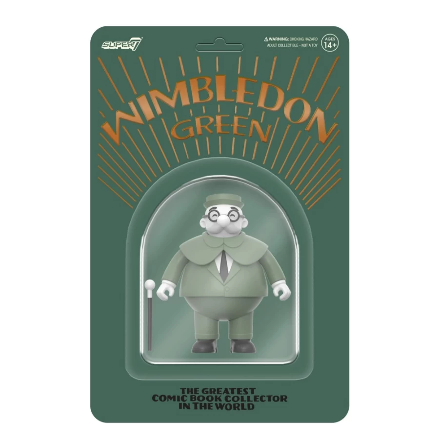 Super7 Wimbledon Green Reaction Figure Wave 1 Collectible Action Figure