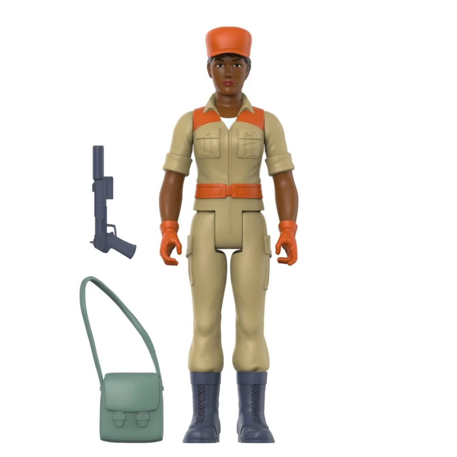Super7 G.I. Joe Reaction Wave 3 Female Combat Engineer Action Figure with Brown Ponytail Hair