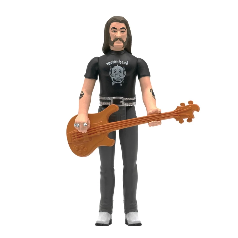Super7 Motorhead Lemmy Kilmister Reaction Collectible Figure - Official Merchandise