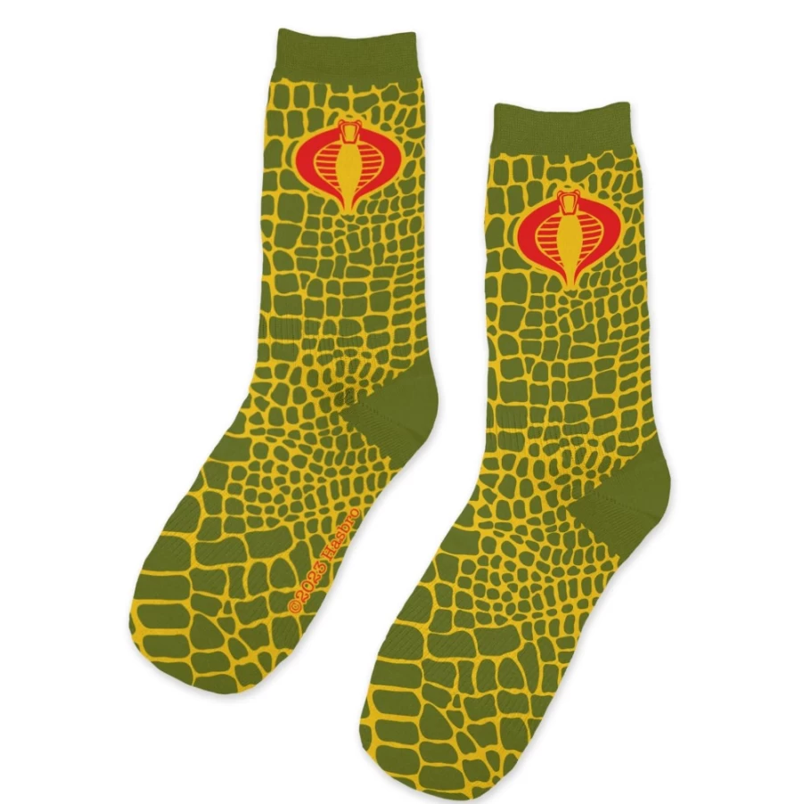 Super7 G.I. Joe Python Patrol Military-Themed Socks Set for Collectors