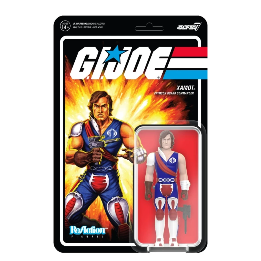Super7 G.I. Joe Reaction Figures Wave 5 - Xamot Action Figure Collectible
