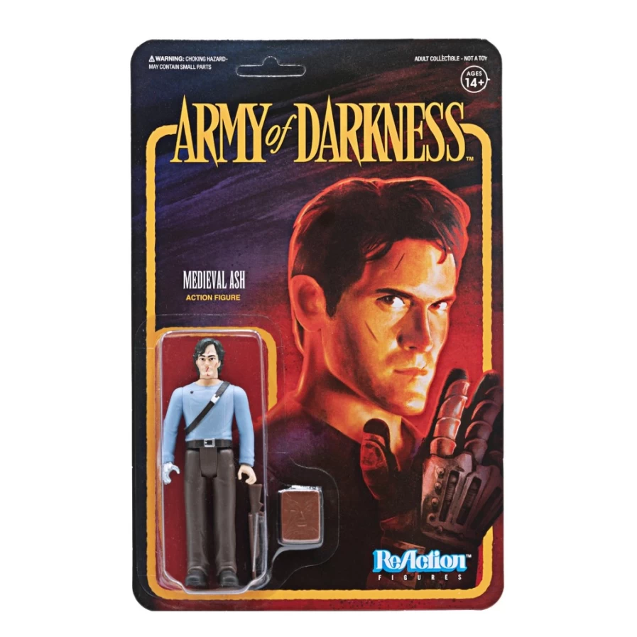 Super7 Army Of Darkness Medieval Ash Action Figure - Evil Dead Collectible