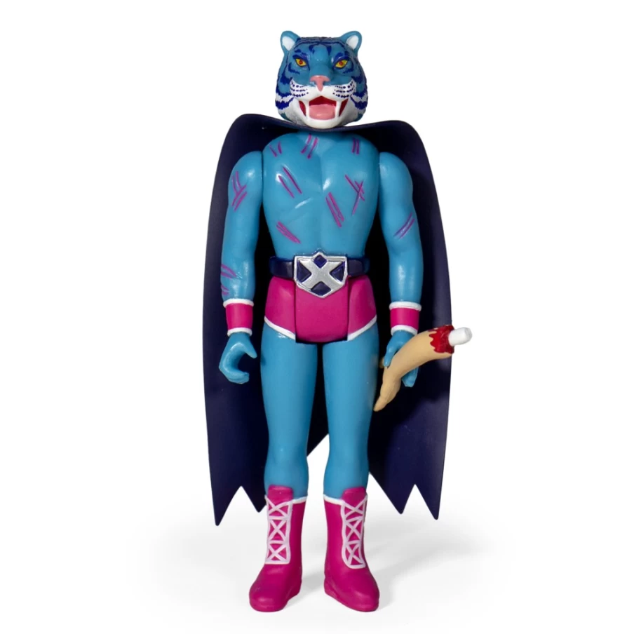 Super7 Red Tiger Reaction Figure - Limited Edition Color 3 Collectible