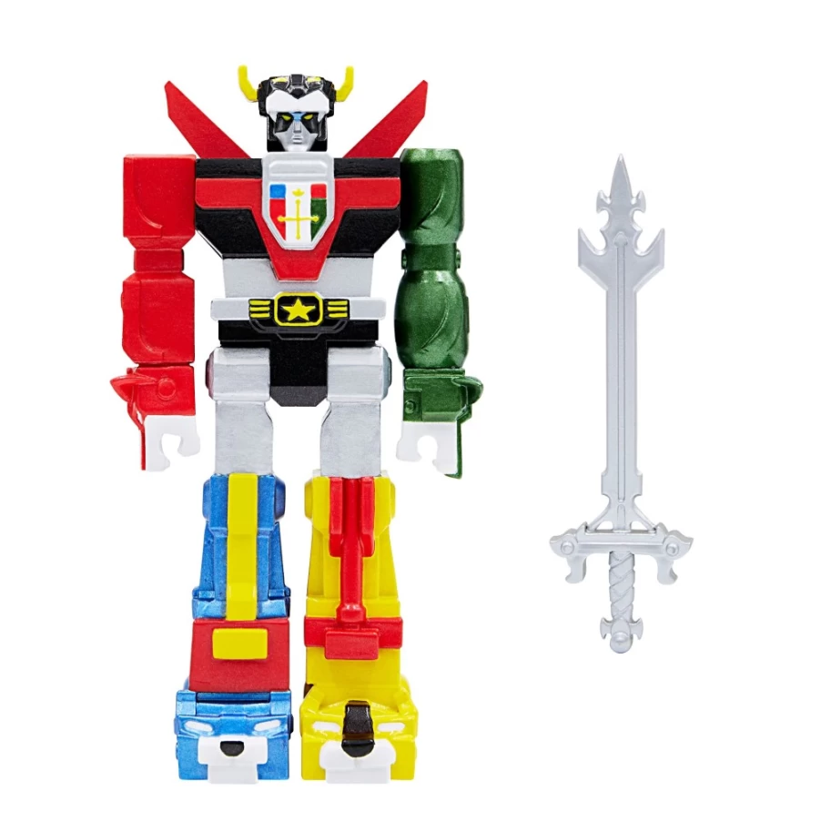 Super7 Voltron Metallic Reaction Figure - Collectible Toy