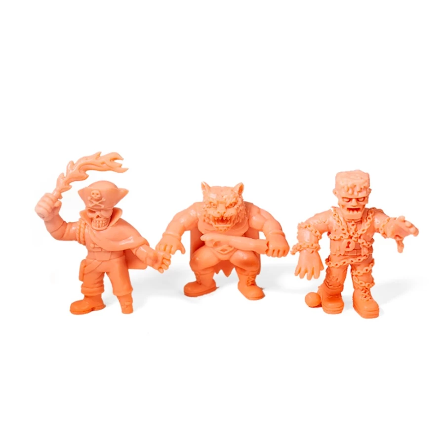 Super7 The Worst Keshi Pack A - Red Tiger, Captain Deadstar & Frankenghost Collectible Figures