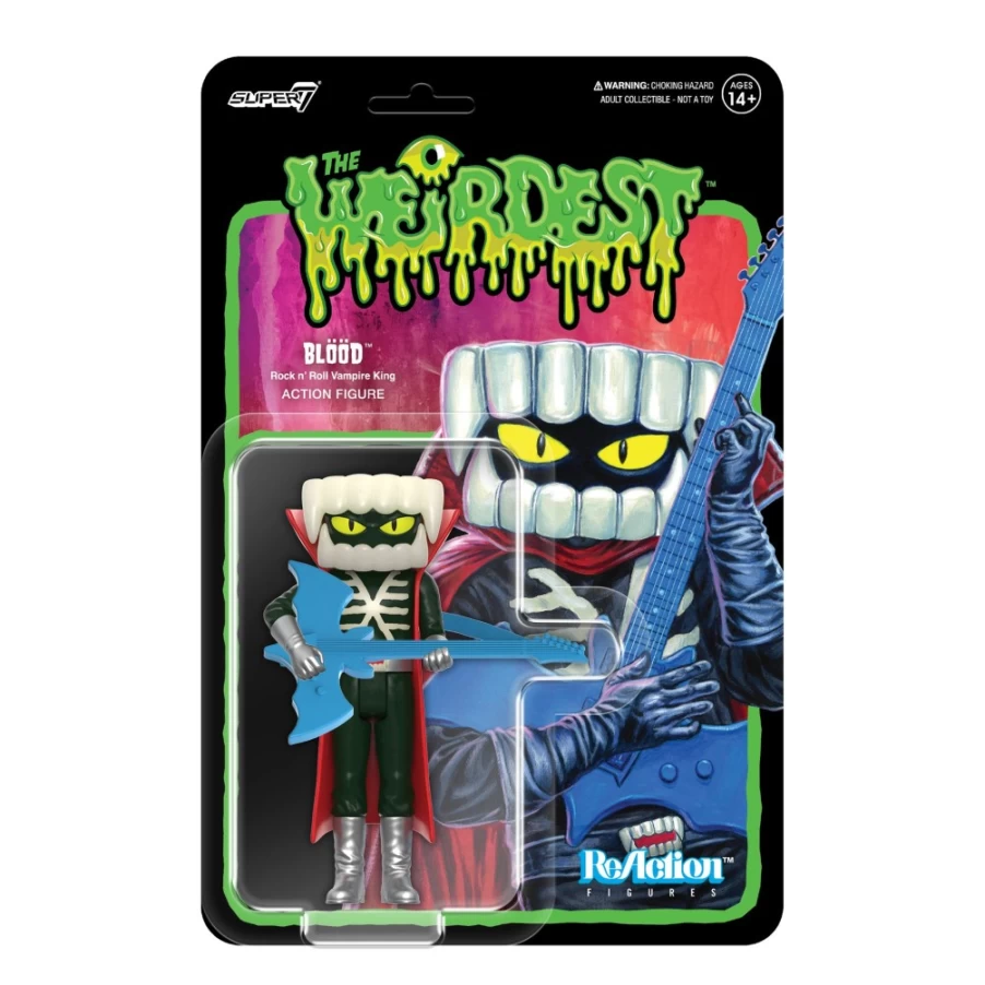 Super7 Weirdest Reaction Figures Wave 1 - Blood Action Figure Collectible