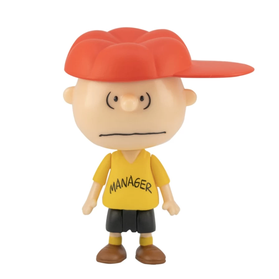 Super7 Peanuts Reaction Wave 2 - Charlie Brown as Manager Collectible Figure