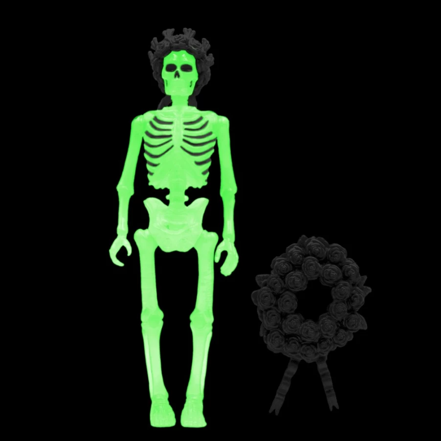 Super7 Grateful Dead Bertha Glow in The Dark Reaction Figure - Collectible Toy
