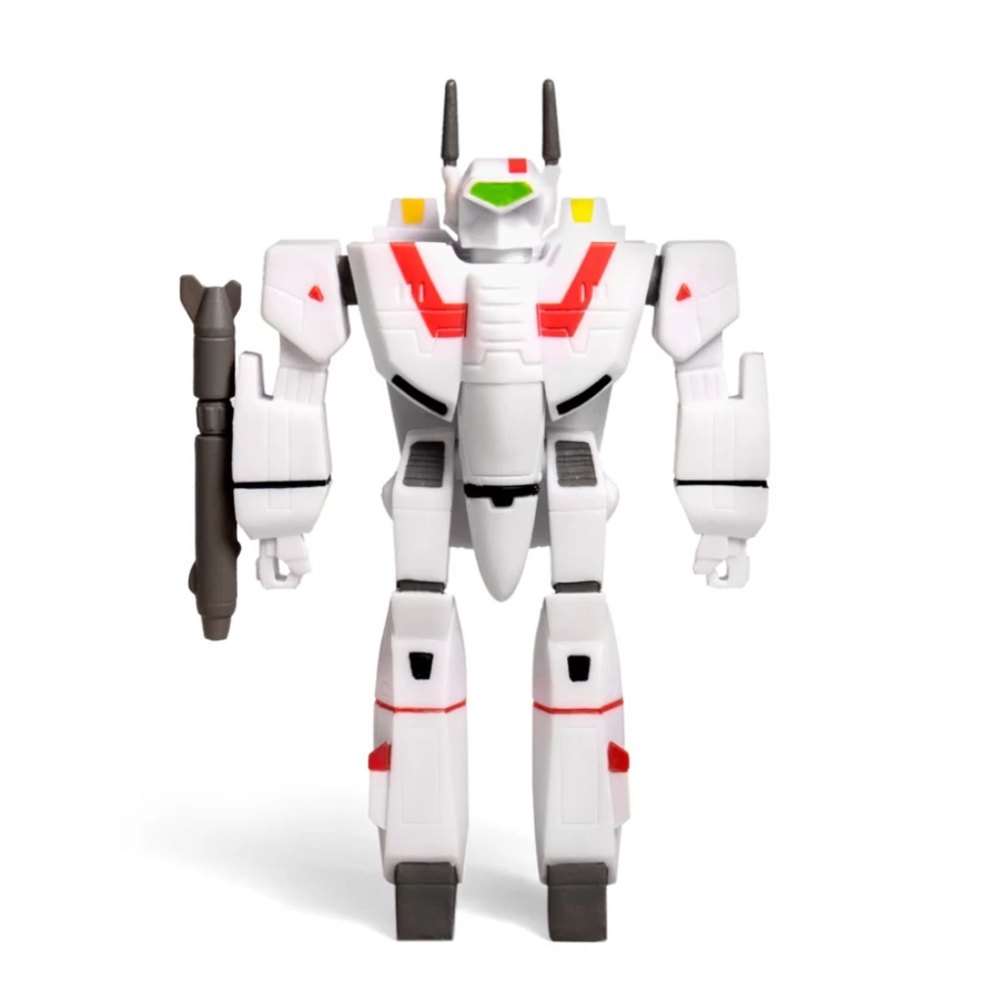 Super7 Robotech ReAction Figure - Valkyrie VF-1J Collectible Toy