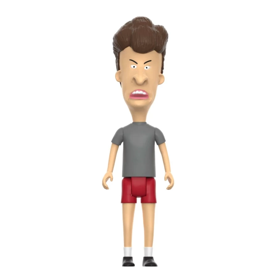 Super7 Beavis And Butthead Reaction Wave 3 Action Figure - Butt-Head Headbanger's Ball Collectible