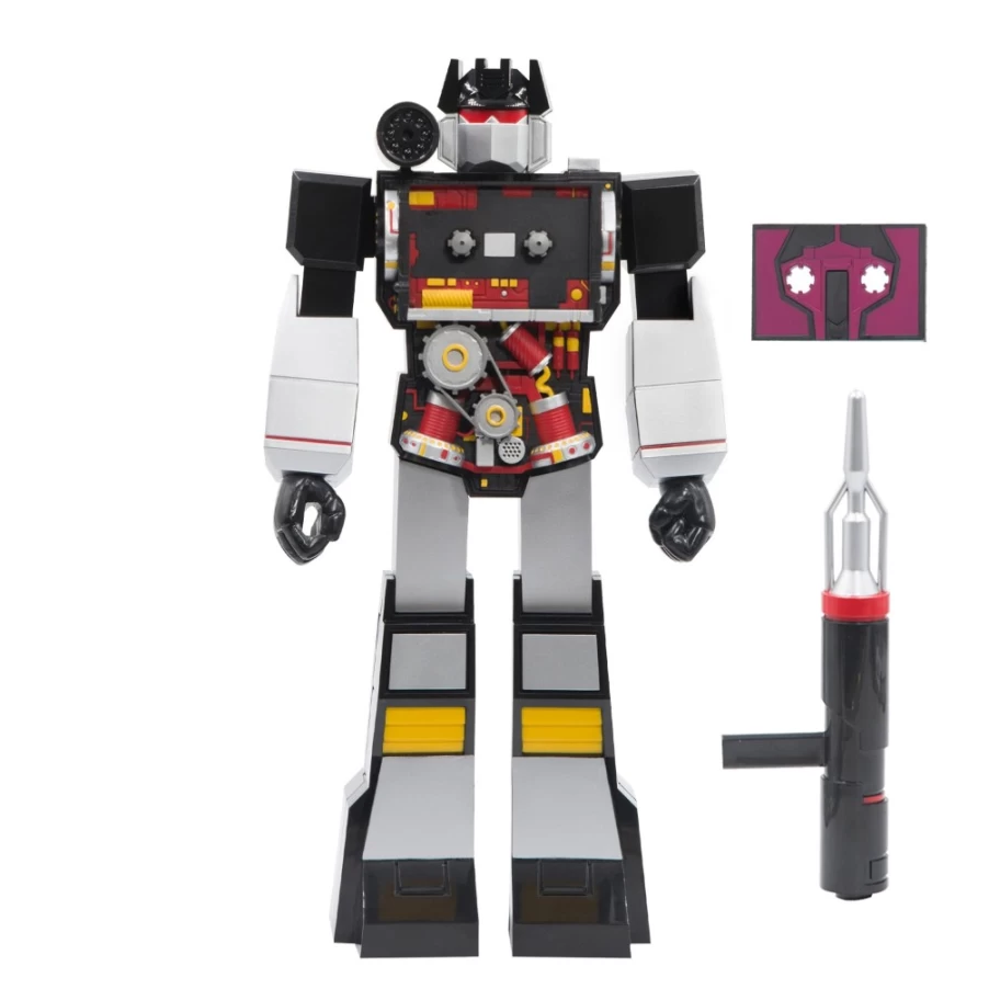 Super7 Transformers Soundwave (Soundblaster) Super Cyborg Action Figure