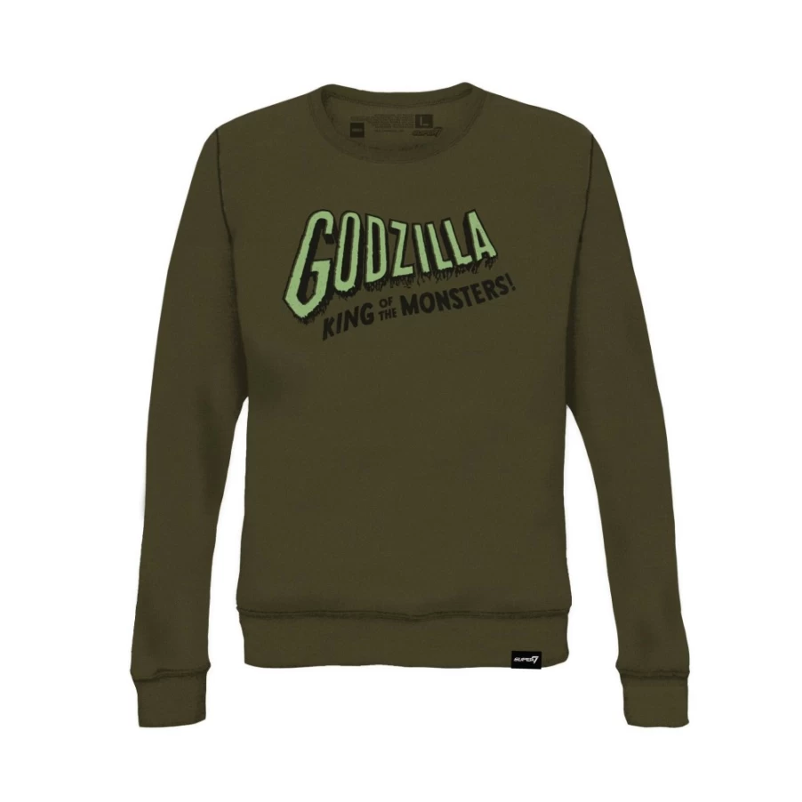 Super7 Godzilla King of Monsters Toho Vintage Crewneck Sweatshirt