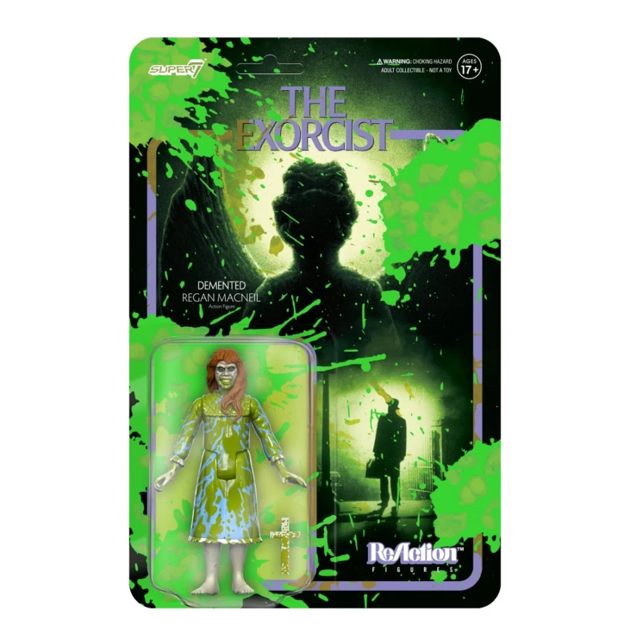 Super7 The Exorcist Regan Vomit Splatter Reaction Figure - Wave 2 Collectible