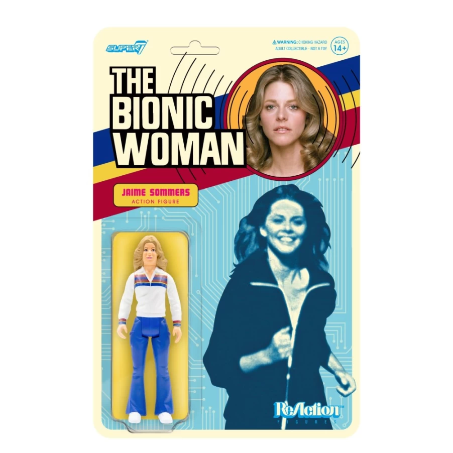 Super7 The Bionic Woman Jamie Sommers Action Figure - Collectible Toy