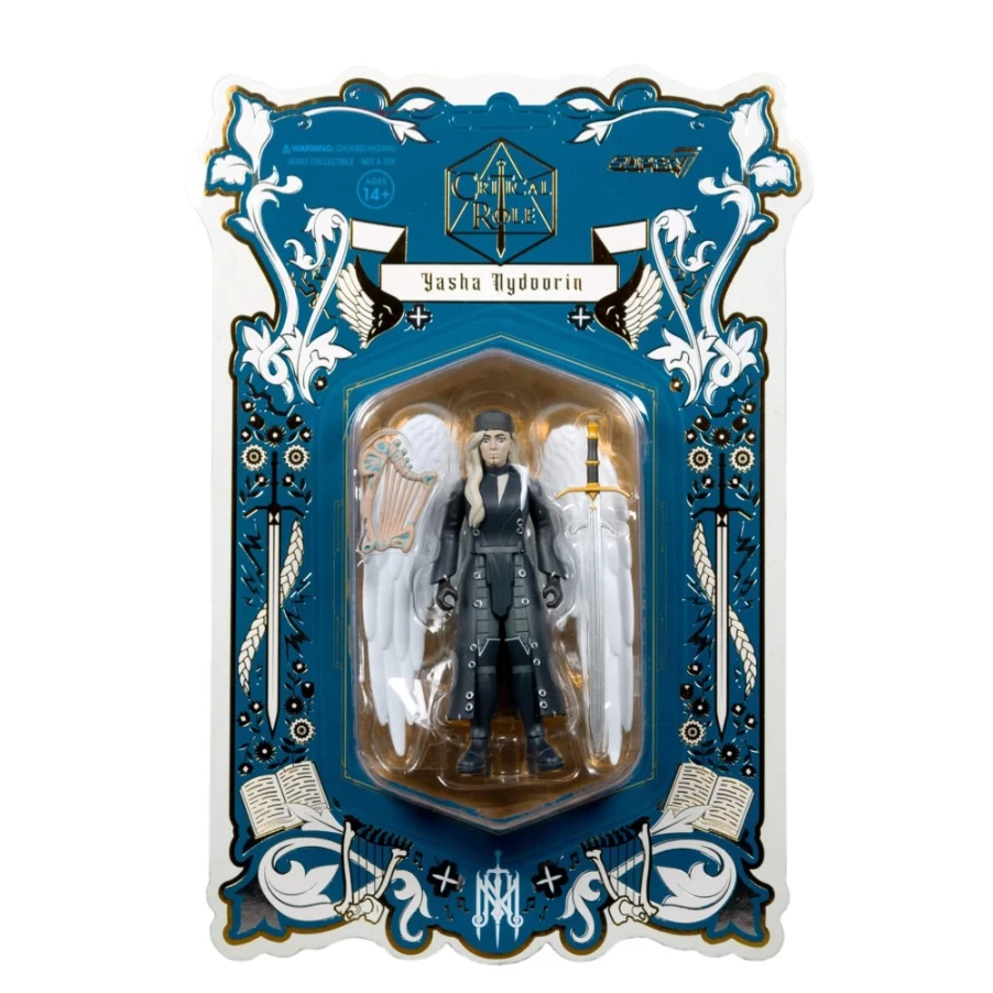 Super7 Critical Role Reaction Wave 1 Yasha Nydoorin Collectible Figure