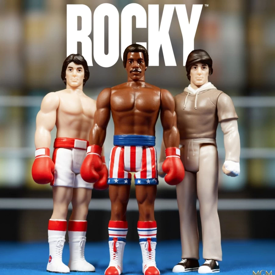 Super7 Rocky Reaction Figures Wave 2 - 3-Pack Collectible Action Figures Set