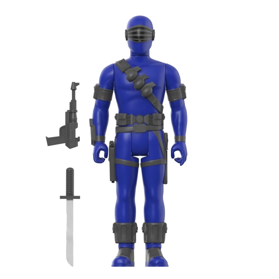 Super7 G.I. Joe Reaction Figures Wave 3 - Snake Eyes (V2 Cartoon Version) Action Figure Collectible