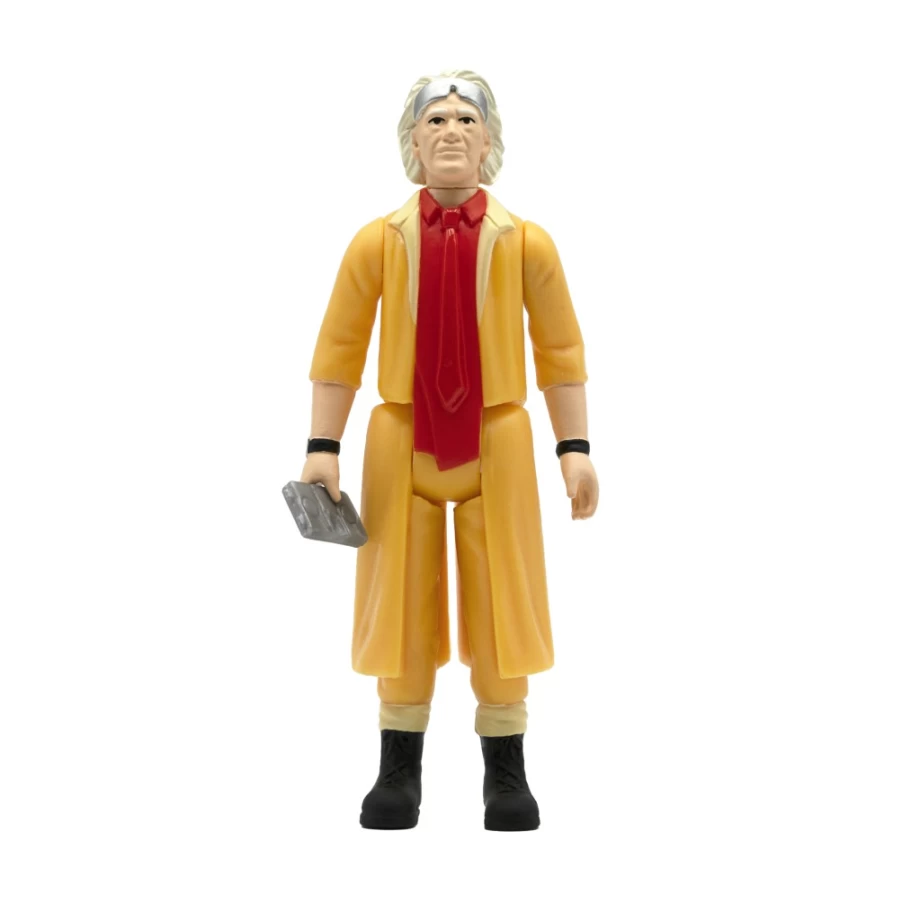 Super7 Back To The Future 2 Doc Brown Future Reaction Figure Wave 1 Collectible