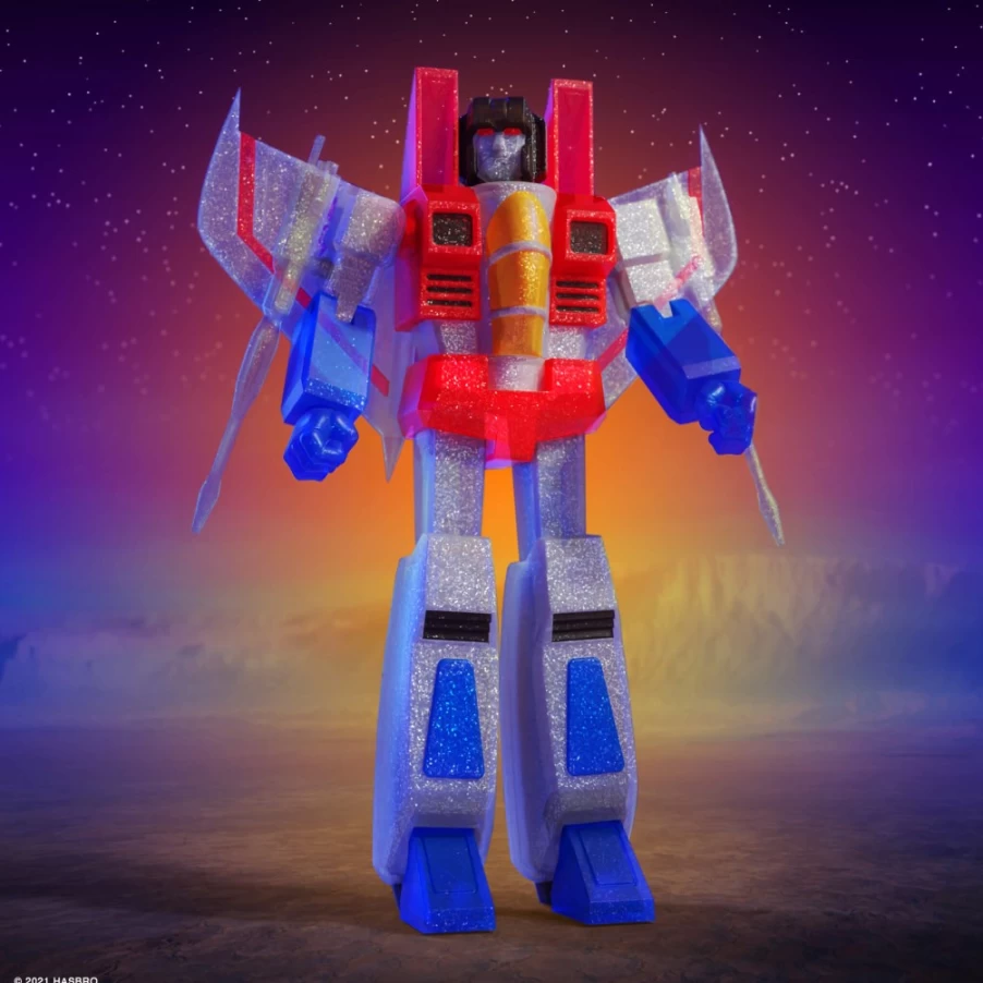 Super7 Transformers Ultimates Wave 1 Starscream Ghost Action Figure Collectible