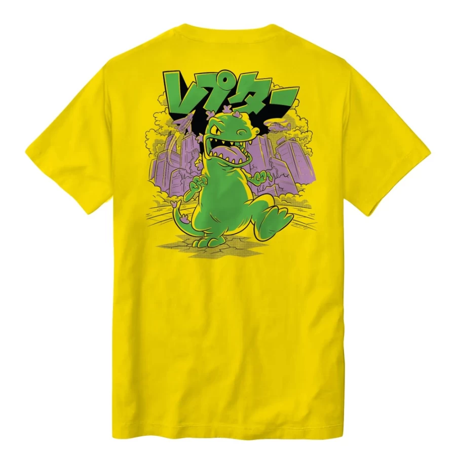Super7 Rugrats Reptar Graphic Vintage Cartoon T-Shirt for Adults & Kids