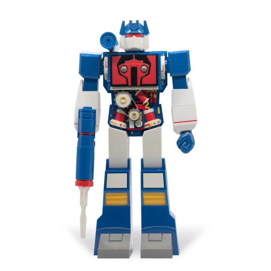 Super7 Transformers Soundwave Super Cyborg G1 ReAction Figure - Full Color Edition