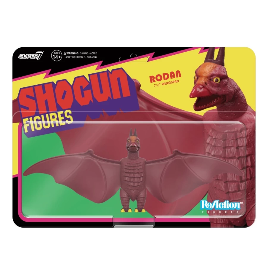 Super7 Shogun Rodan Action Figure - Toho Reaction Wave 1 Collectible