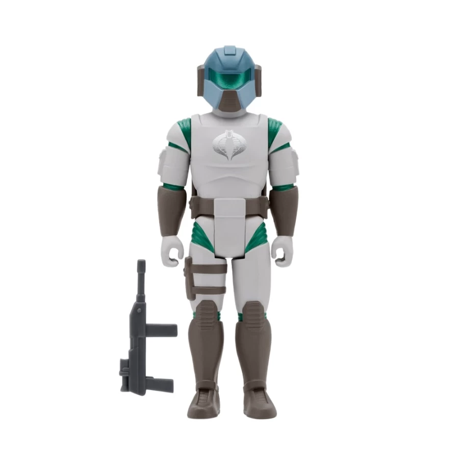 Super7 G.I. Joe Reaction Figures Wave 2 - Cobra Shocktrooper Action Figure with Rifle