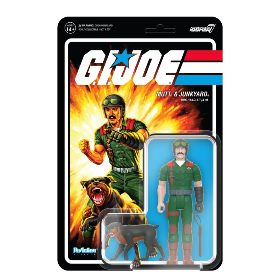 Super7 G.I. Joe Reaction Figures Wave 5 - Mutt & Junkyard Action Figure Set
