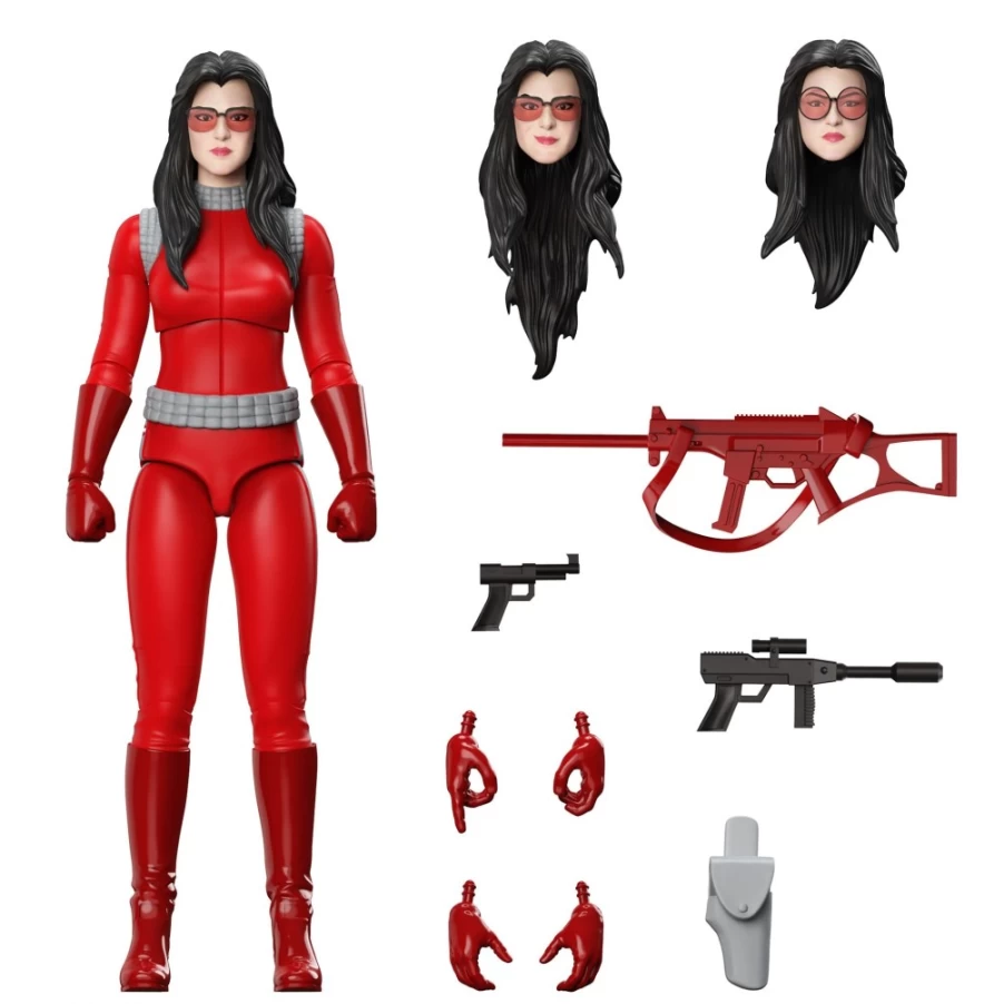 Super7 G.I. Joe Ultimates Exclusive Baroness (Rednok) Action Figure - Collectible Toy