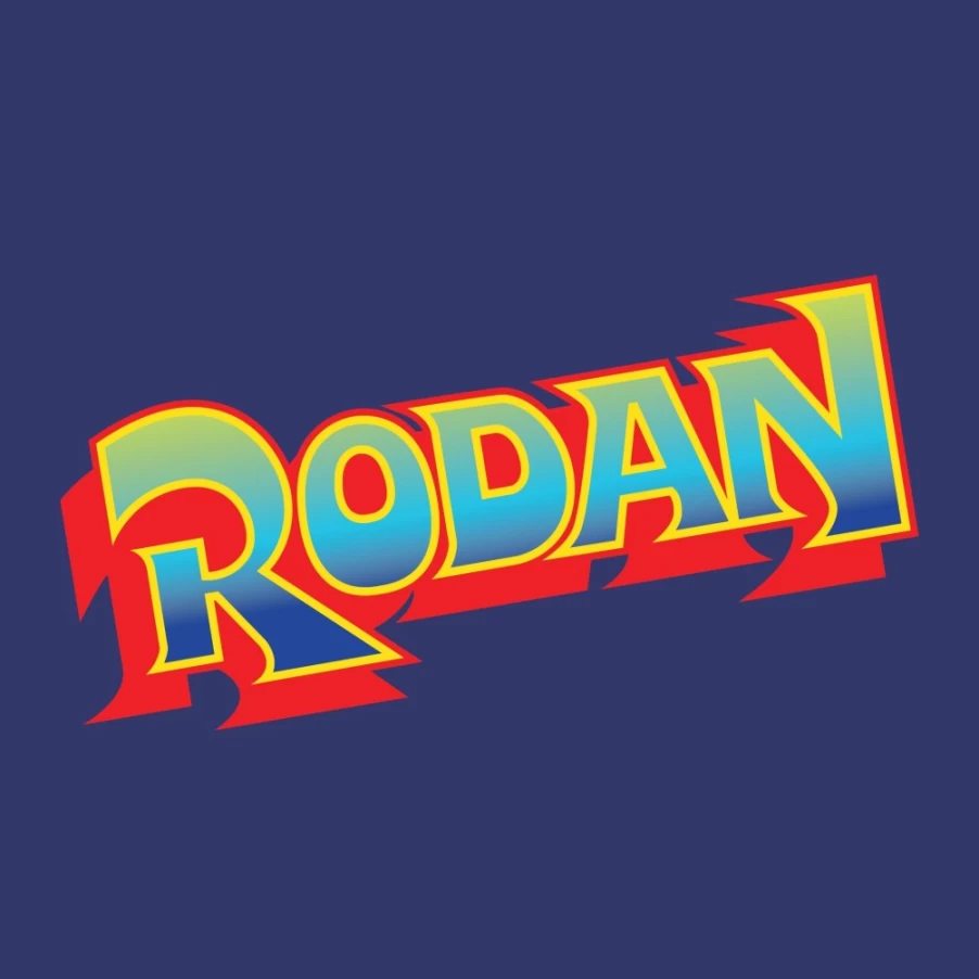 Super7 Rodan Logo T-Shirt - Official Toho Monster Movie Merchandise