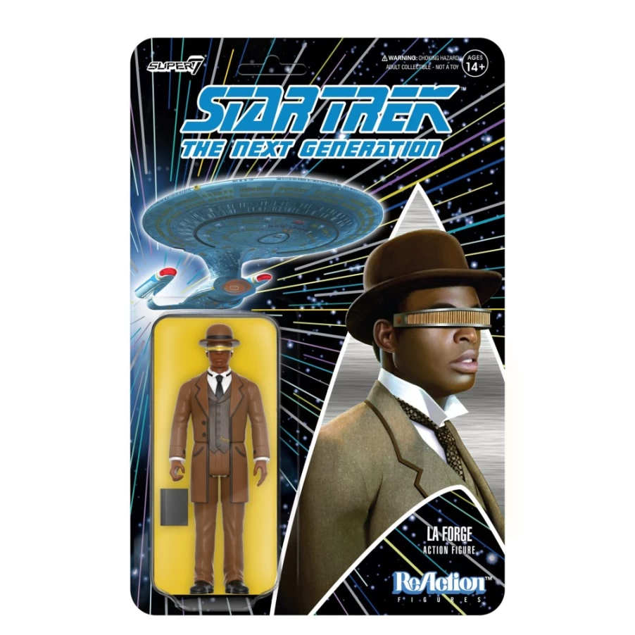 Super7 Star Trek: The Next Generation Wave 3 Geordi La Forge Victorian Action Figure