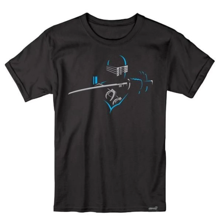 Super7 Snake Eyes Minimalist G.I. Joe Graphic Tee - Vintage Inspired T-Shirt