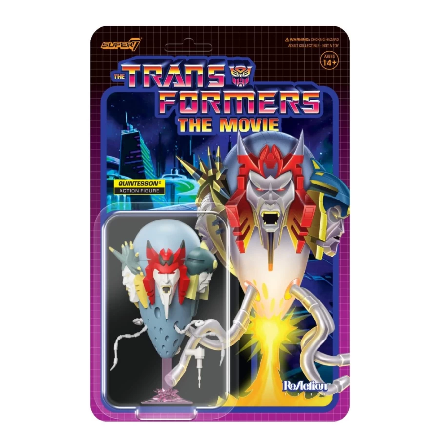 Super7 Transformers G1 Quintesson Reaction Figure - Wave 6 Collectible Action Figure