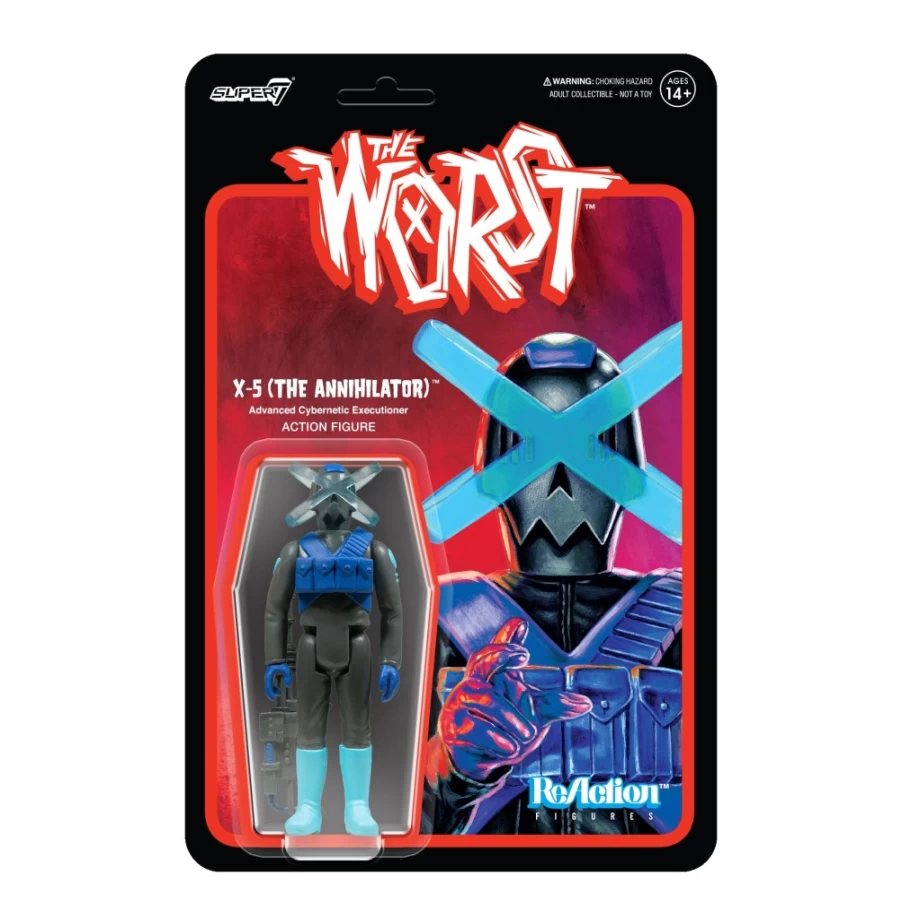 Super7 The Worst Reaction X-Series X-5 Infrared Action Figure – Limited Edition Collectible