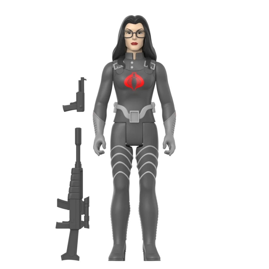 Super7 G.I. Joe Reaction Figures Wave 3 - Baroness (Cartoon Version 2) Action Figure Collectible