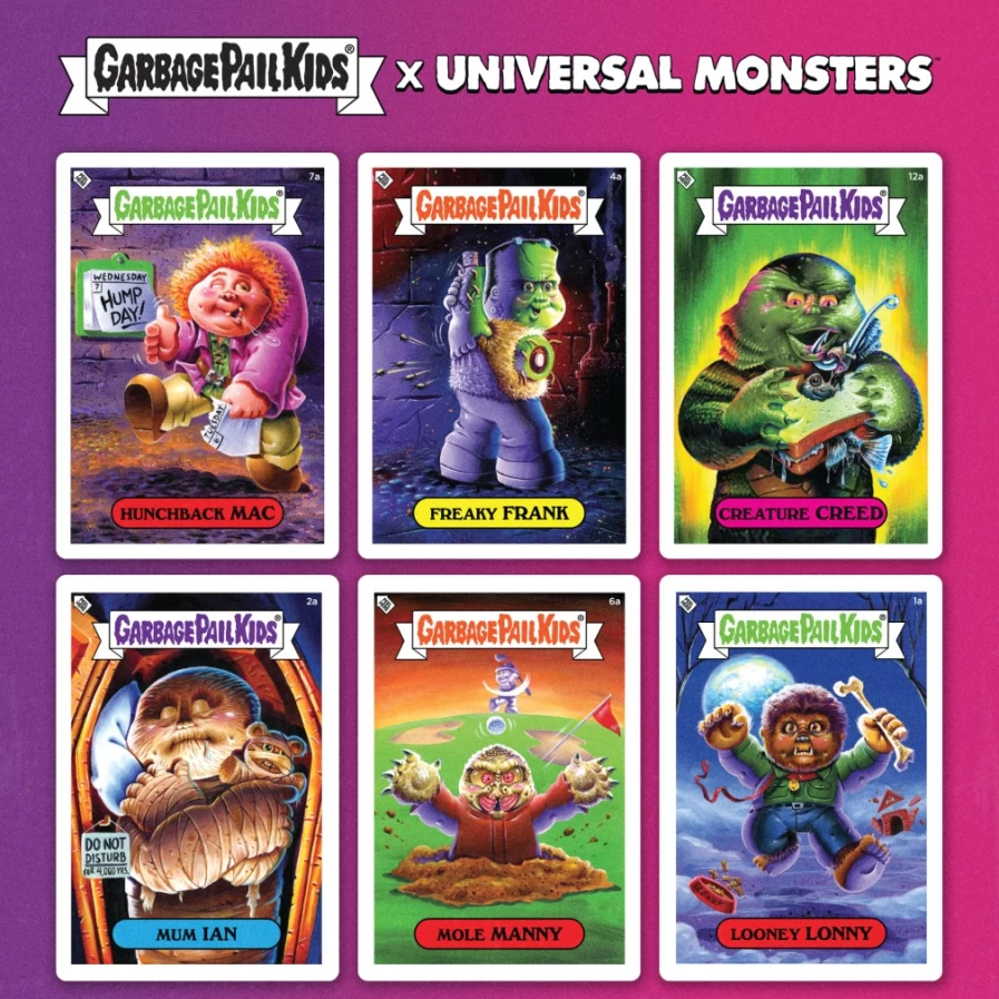 Super7 Universal Monsters X GPK Wax Pack #1 Collectible Trading Cards