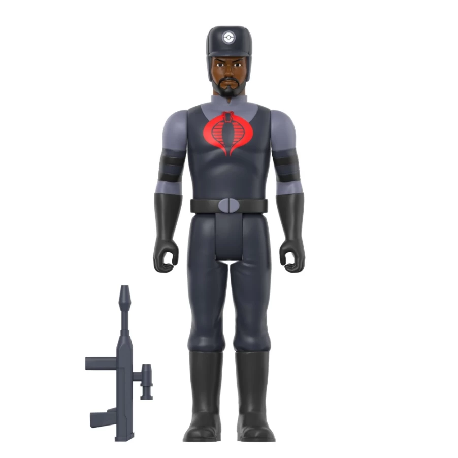 Super7 G.I. Joe Reaction Figures Wave 3 - Cobra Snakeling Factory Worker Action Figure (Brown Beard)
