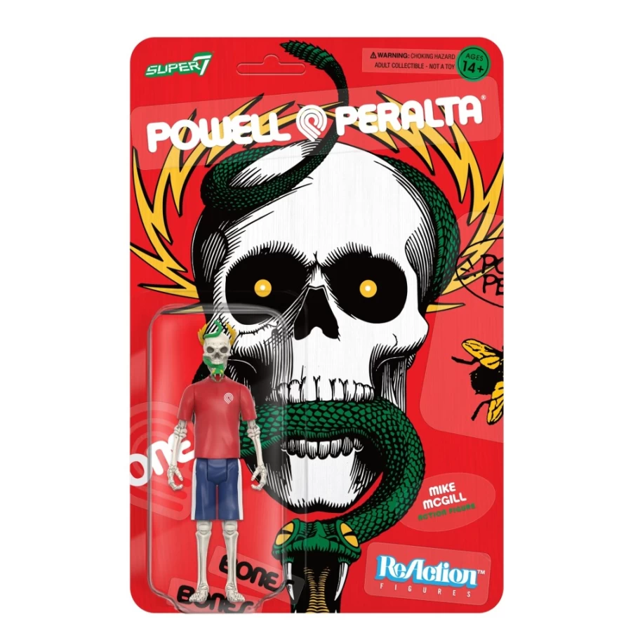 Super7 Powell-Peralta Reaction Figure Wave 2 - Mike McGill Collectible Toy