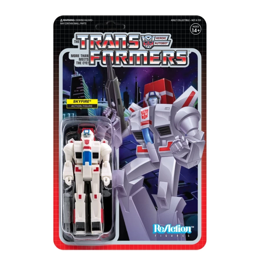 Super7 Transformers Reaction Skyfire Action Figure - Wave 2 Collectible Toy