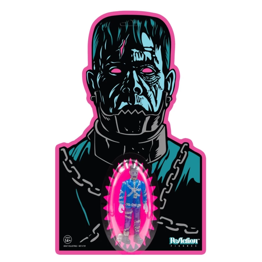 Super7 Frankenghost Glow-in-the-Dark Monster Reaction Figure – Limited Edition Collectible