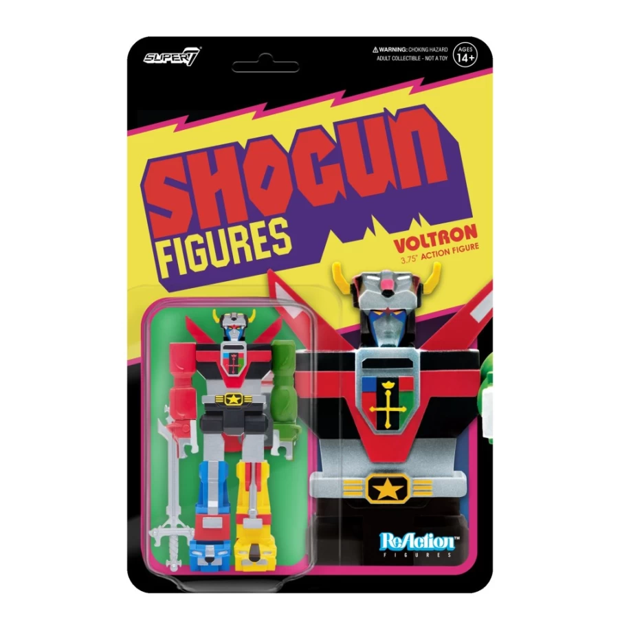 Super7 Voltron Shogun Reaction Figure Collectible Toy