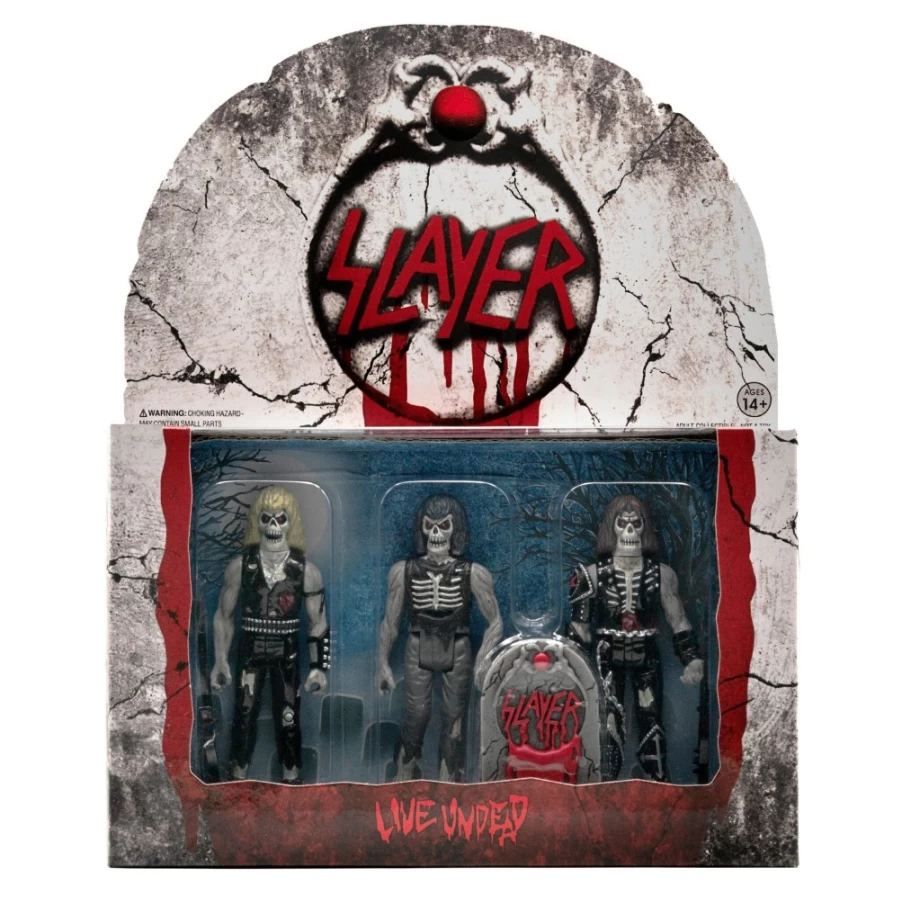 Super7 Slayer Reaction Figures 3-Pack - Live Undead Collectible Set