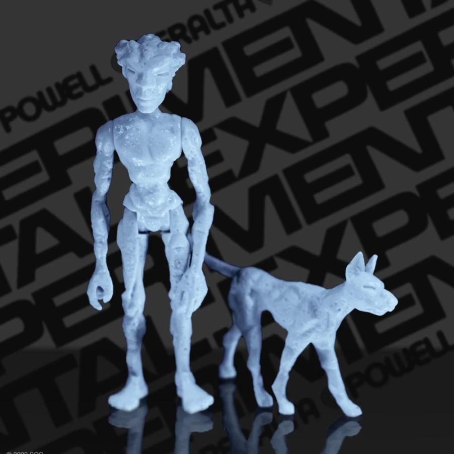 Super7 Powell-Peralta Reaction Figures Wave 1A - Lance Mountain Unpainted Collectible Action Figure