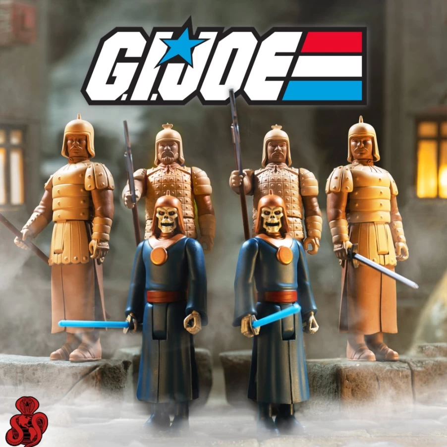 Super7 G.I. Joe Reaction City of The Dead Action Figure Box Set Collectible